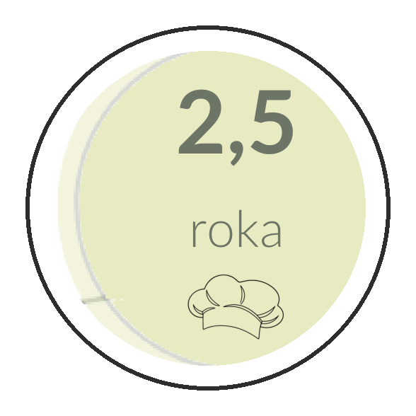 od 2,5 roka